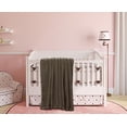 thumbnail image 1 of 1PC Toddler/Kids  BROWN Fleece Super Soft Small Plush Solid Throw Blanket Light Multi Purpose 50" X 60", 1 of 2