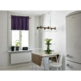 thumbnail image 1 of 1PC ROD POCKET SOLID LINED FOAM BACKING BLACKOUT WINDOW CURTAIN PANEL TREATMENT DRAPE SMOOTH TOUCH ( PURPLE ,RS9 VALANCE 38" X 18" ), 1 of 1