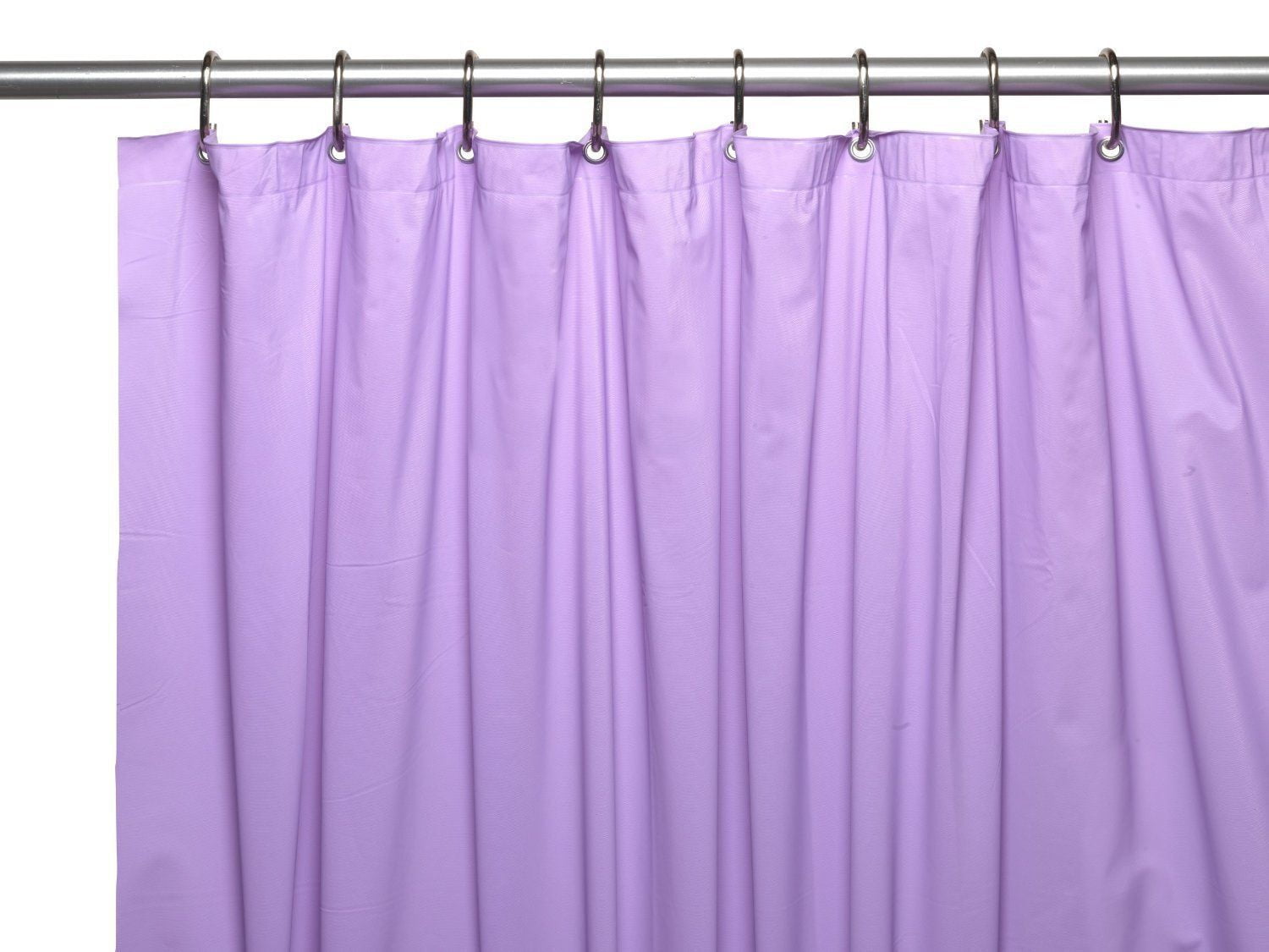 1PC SOLID VINYL BATHROOM SHOWER CURTAIN LINER WITH METAL GROMMETS MANY ...