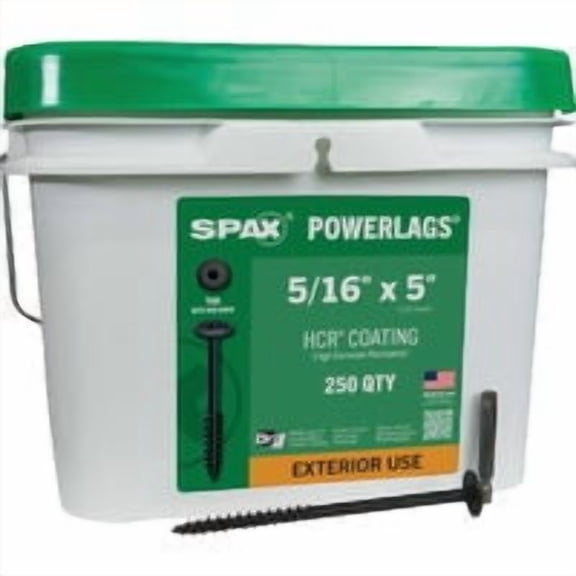 Spax SPAX PowerLags T-Star Washer Head HCR Steel Lag Screws