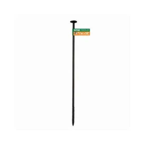 Spax 0.31 x 12 in. Power Washer Head T-40 HCR Exterior Rated Lag Screw - Black