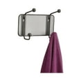 thumbnail image 1 of 1PC Safco Onyx Mesh Wall Racks, 2-Hook, 8.5w x 3d x 5.5h, Black, 1 of 2