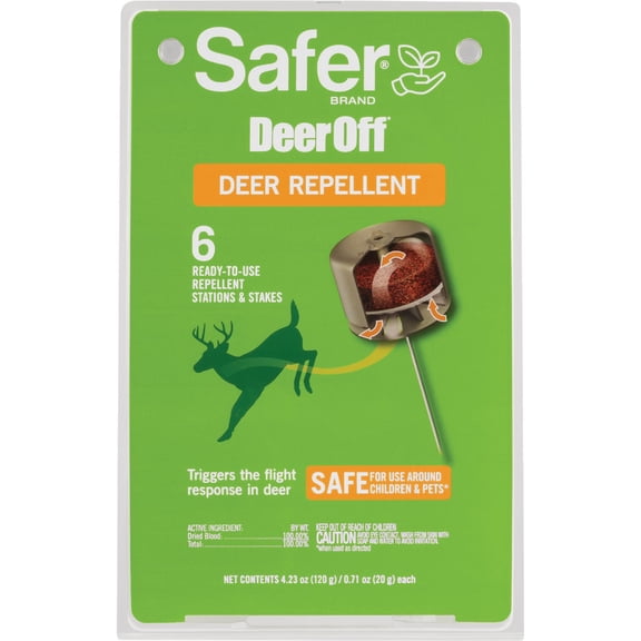 1PC Safer Safer 5962 Deer Off Repellent Station, 192 Square Feet