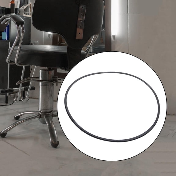 1PC Salon Base Rubber Gasket Strip Skid Accessories Styling Floor Protective Computer Furniture Barber , 41.5cm