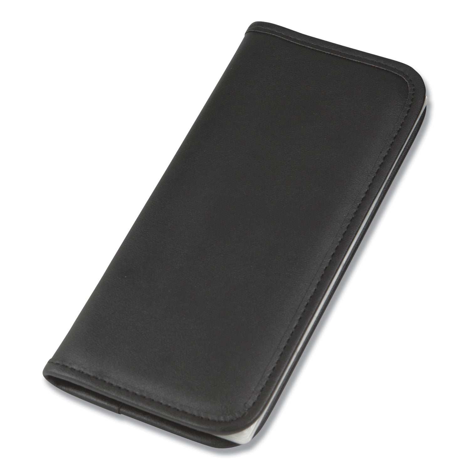 1PC Samsill Professional Vinyl Business Card File, Holds 160 2 x 3.5 Cards, 4.75 x 10.25, Black