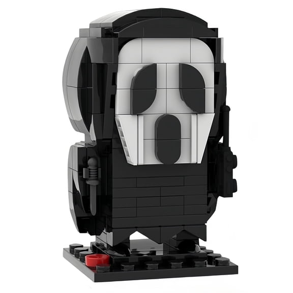 1PC Scream Building Blocks Minifigure Set 3.4Inch Scream Character Action Figures Model Creative Collection Toy Set for Kids, Boys,and Enthusiasts(B)