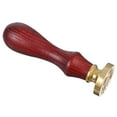 thumbnail image 1 of Houderco Copper Wood Seal Stamp Kit For Wax Stamping 1 Set 3.5x1in, 1 of 6