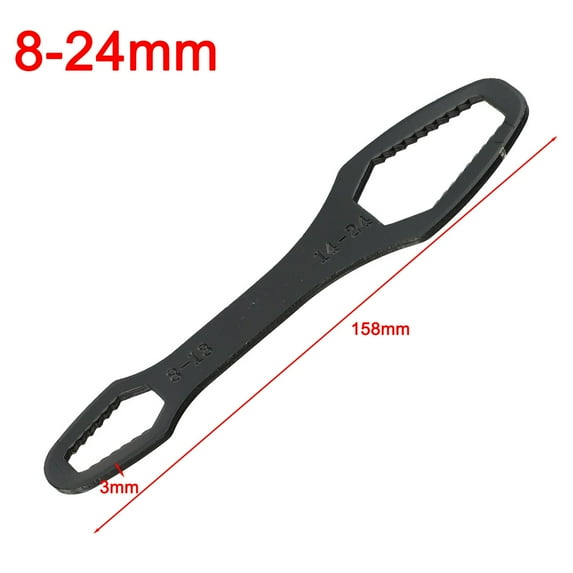 1PC Self-tightening Adjustable Glasses Wrenches 8-24mm For Torx Wrench Board Double-head For Torx Spanner Hand Tools For Factory