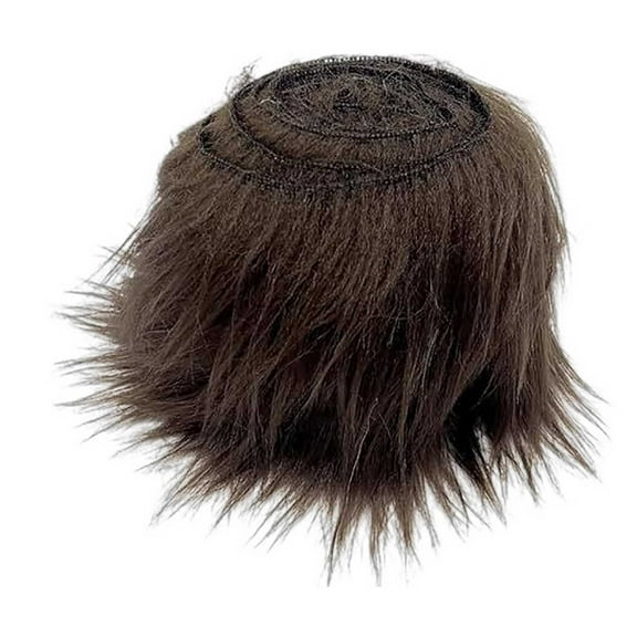 1PC Shaggy Fabric Precut Strips Fabric Fuzzy Craft for Beard Hair Decoration