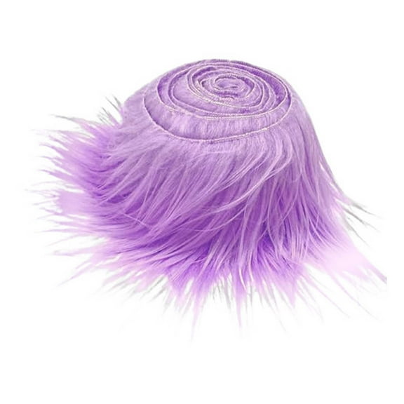 1PC Shaggy Faux Fabric Precut Strips Faux Fabric Fuzzy Craft for Gnomes Beard Hair Cosplay Costume Dwarf Decoration