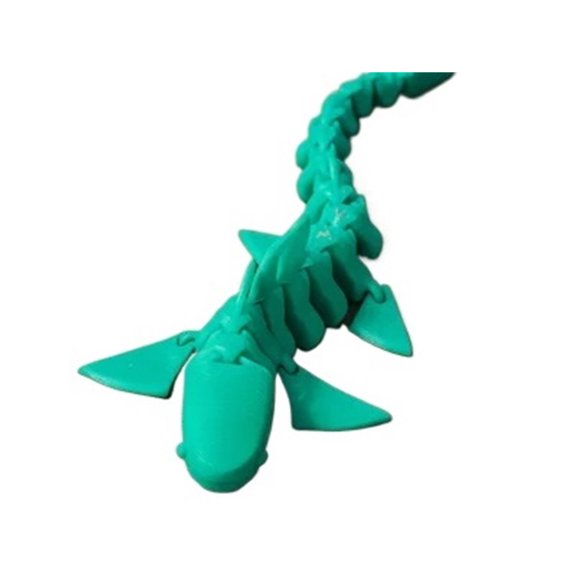 1PC Shark Skeleton with Movable Joints - Unzip 3D Printing