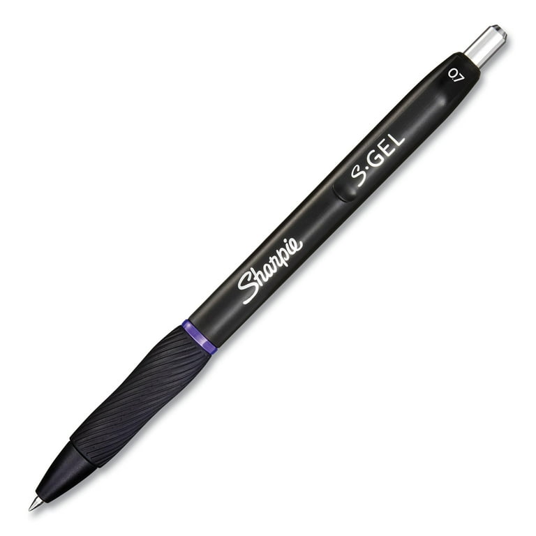 S-Gel High-Performance Gel Pen, Retractable, Medium 0.7 mm, Assorted Ink Colors, Black Barrel, Dozen S-Gel High-Performance Gel Pen, Retractable, Medium 0.7 mm, Assorted Ink Colors, Black Barrel, Dozen