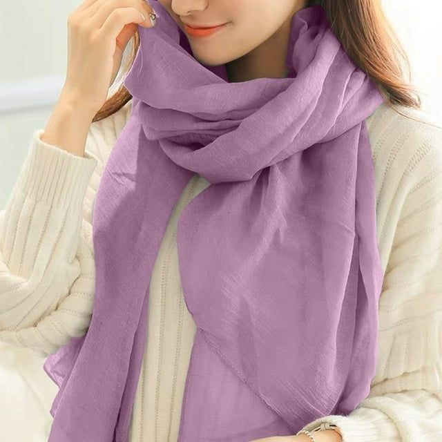 1PC Shawl Brown Women Girls Soft Tulle Tassel Scarf Shawls And Wraps