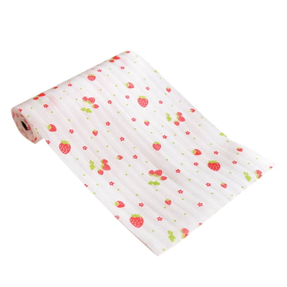 1PC Shelf Liner for Kitchen Cabinets Durable cotton Material Easy-to-Cut Shelf Paper for Refrigerator, Cupboard, Dresser,118in(B)