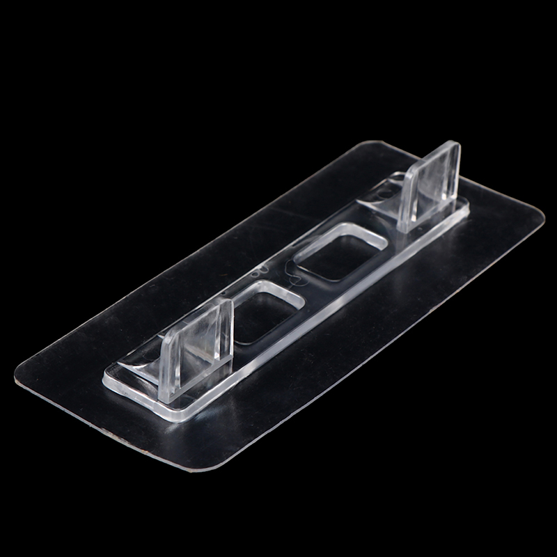 1PC Shelf Support Adhesive Pegs Closet Shelf Support Clips Wall