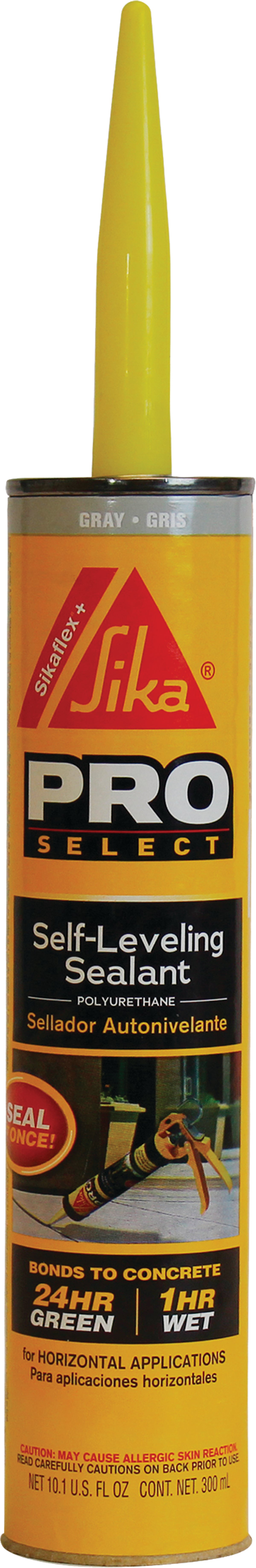 1PC Sikaflex SelfLeveling Concrete Sealant 10.1 Oz., Gray