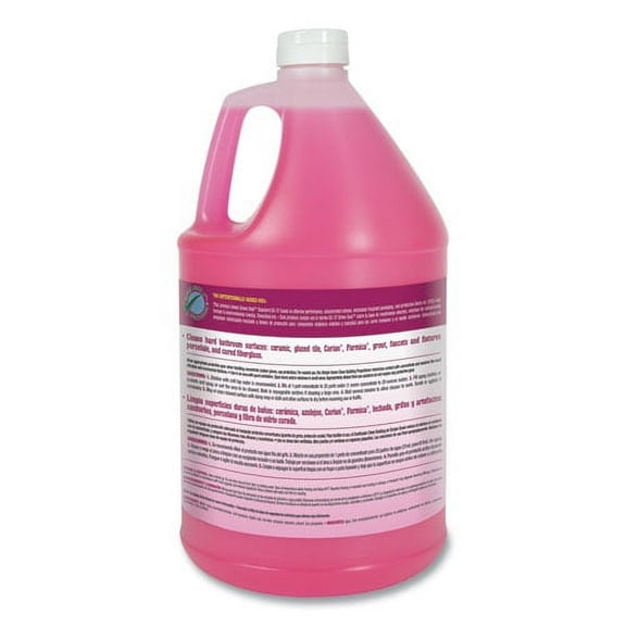 1PC Simple Green Clean Building Bathroom Cleaner Concentrate, Unscented, 1 gal Bottle, 2/Carton