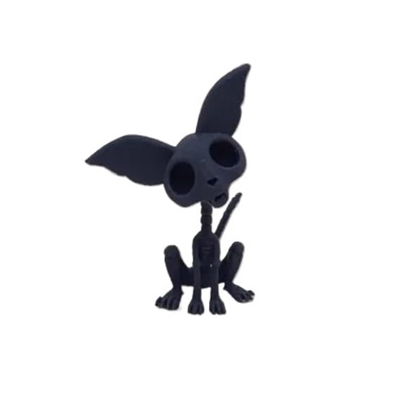 1PC Skeleton Fantasy Creature Dog Skull Gothic 3D Printing