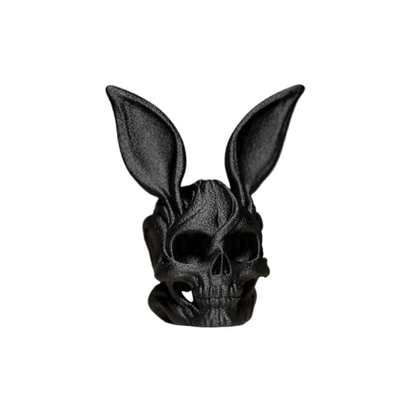 1PC Skeleton Rabbit Statue 3D Printing