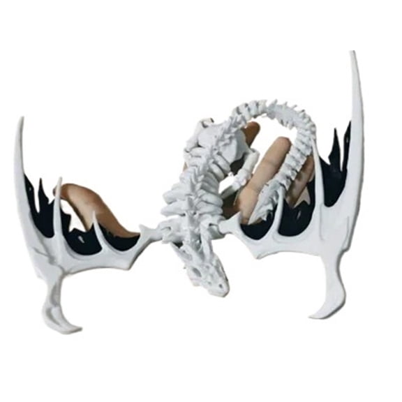 1PC Skeleton Wings - Skeleton Dragon 3D Printing