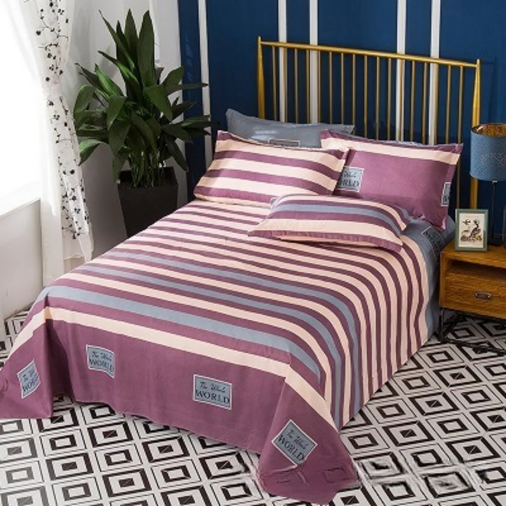 1PC Skinfriendly Bed Sheet Brushed Sheet Single Fourseason