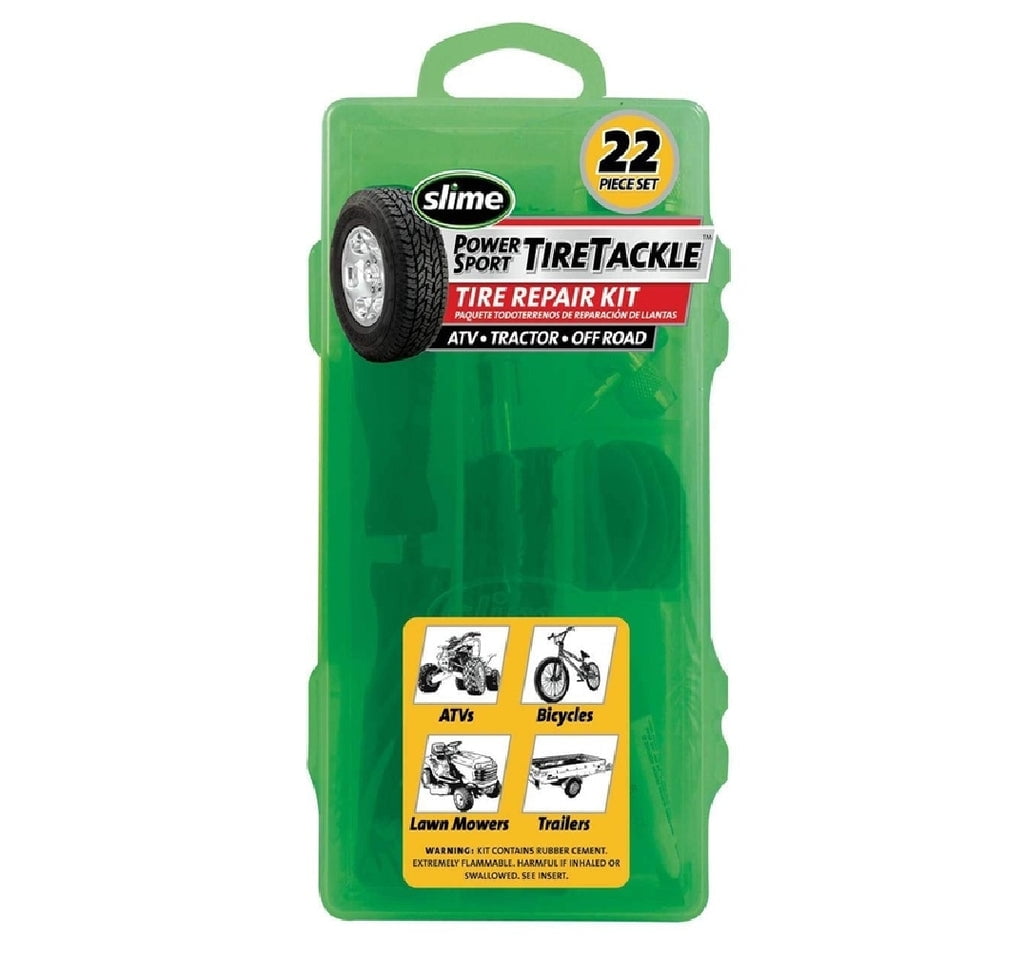 1PC Slime Slime 2510 Tire Repair Tackle Kit, 22 Pieces