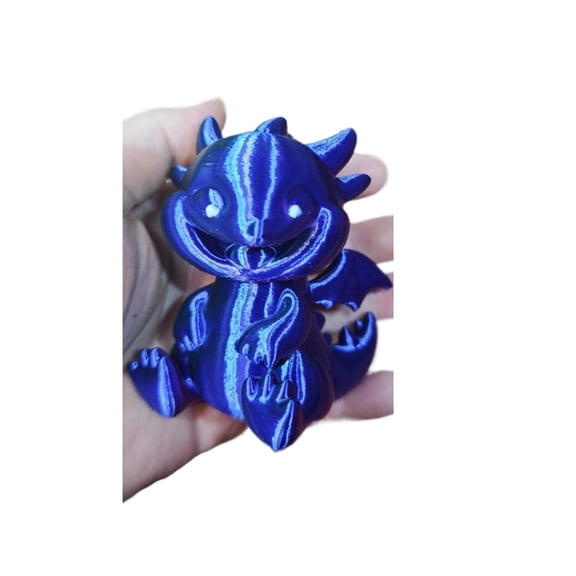 1PC Smiling Dragon 3D Printing