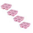 1PC Snack Containers Reusable Bento Snack 4 Fridge Containers Food