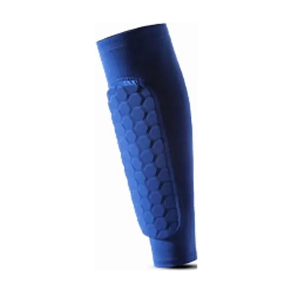 1PC Soccer Shin Guard, Honeycomb Padded Breathable Leg Sleeve Shank Protector for Football Training, Kids Adults