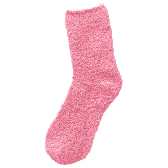 1PC Socks for Men and Women Solid Color Plush Thickened Floor Sleeping Socks Compression Socks