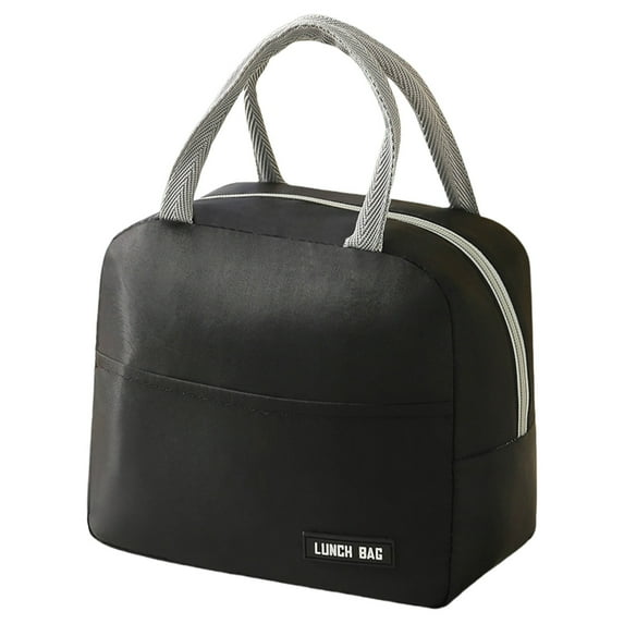 1PC Solid Color Lunch Bag, Friendly Fabric Lunch Box, Modern and Practical Handbag for Professionals