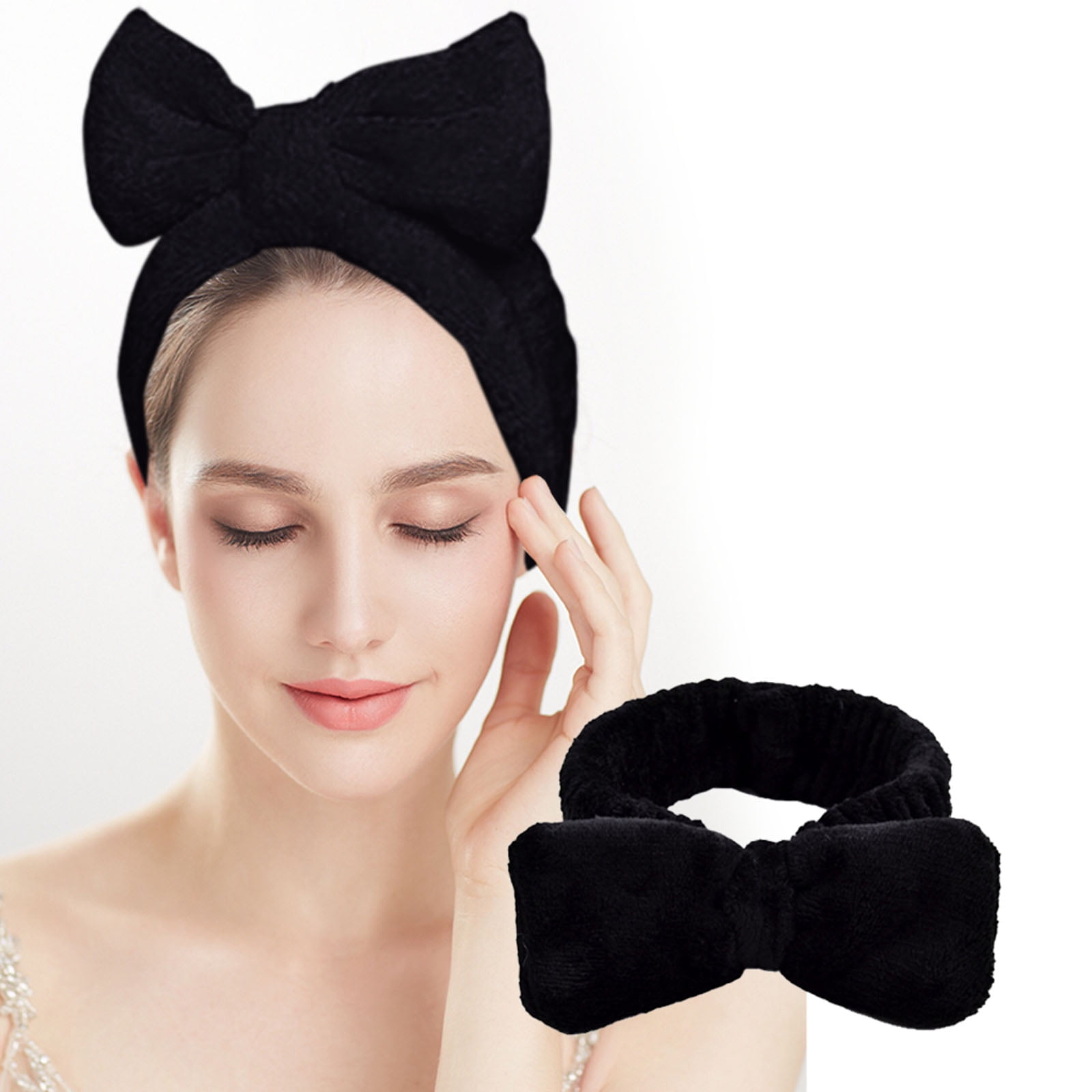 1PC Spa Headband No Slip Head Band For Face Wash Makeup Facial Headband  Elastic Hair Band Headbands For Women Girls 