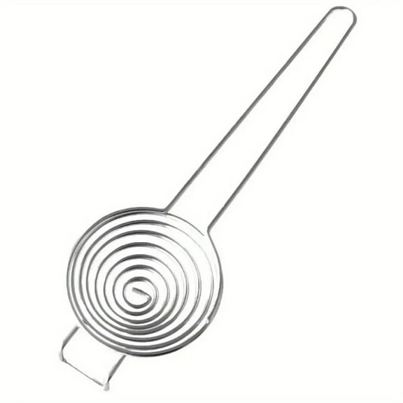 1PC Spiral 304 Stainless Steel Egg White Separator Egg Yolk Remover Divider with Long Handle Kitchen Tool