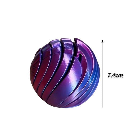 1PC Spiral Stress Relief Sensory 3d Slime Ball Fidget Decompression Vortex Adults Anxiety Relief