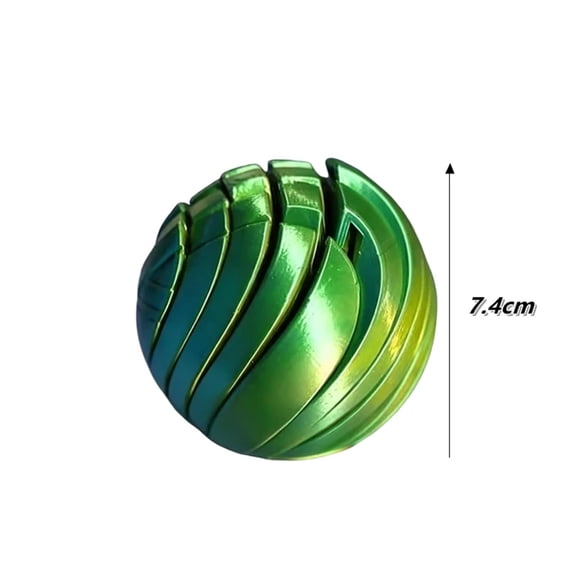 1PC  Spiral Stress Relief Sensory  3d Slime Ball Fidget Decompression Vortex  Adults Anxiety Relief