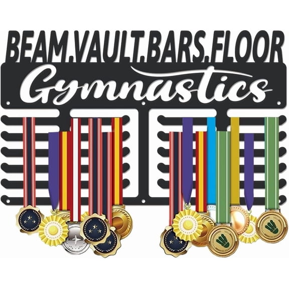 1PC Sports Medal Hanger Display Medal Holder Award Metal Medals Organizer Ribbon Display Wall Mounted Race Non-Slip Hooks Gifts for Athletes colorful DIY