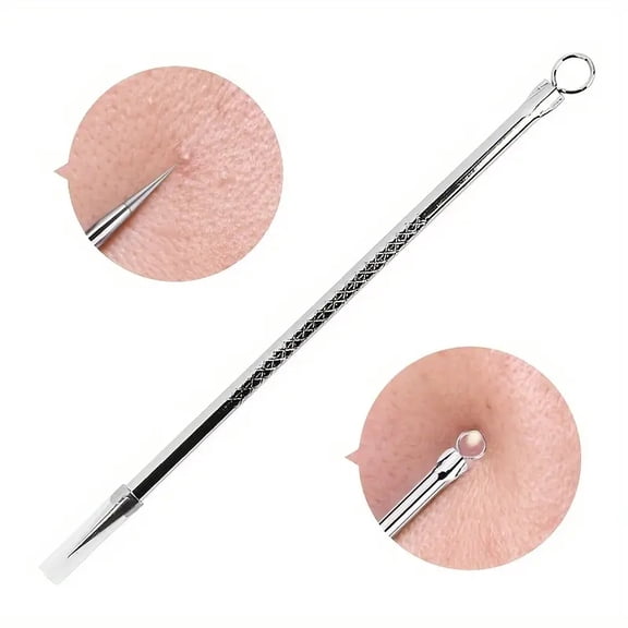 1PC Stainless Steel Blackhead Comedone Acne Blemish Extractor Skin Care Tool for Pore Cleaning Face Care Removal Needle Set
