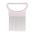 1PC Stainless Steel Onion Needle Onion Fork Vegetables Fruit Slicer
