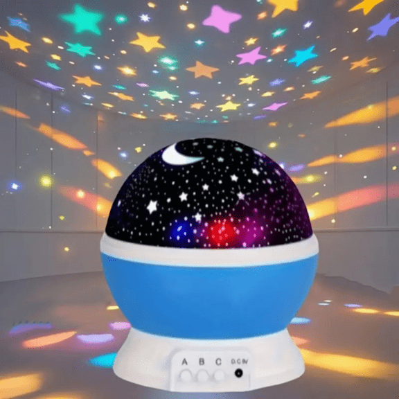 1PC Starry Night Light Projector, 360 °     Rotatable Light Fixture