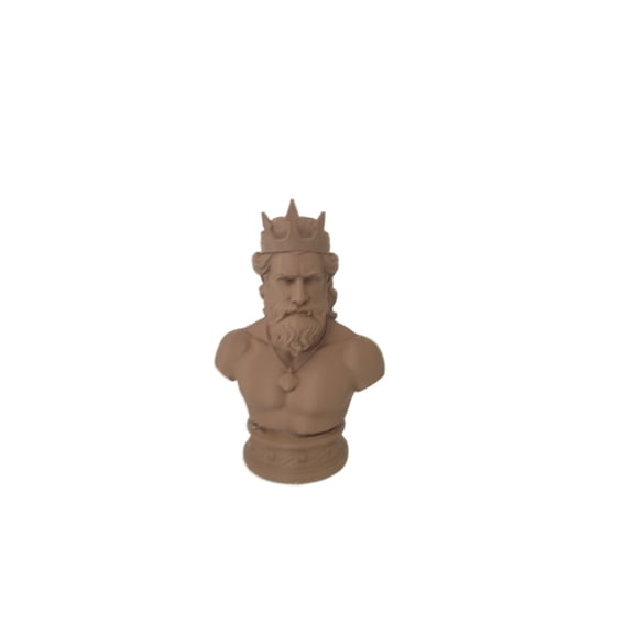 1PC Statue  Poseidon 3D Printing
