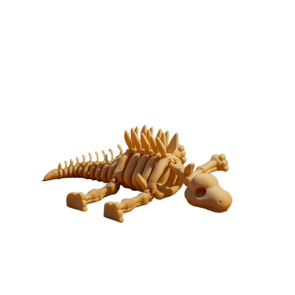 1PC Stegosaurus - 3D Printed Skeleton with Movable Joints