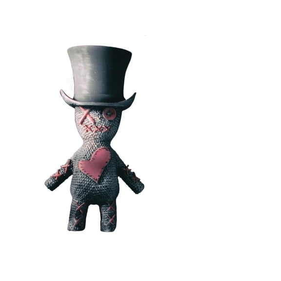 1PC Stitched Ragdoll Voodoo Doll: Mr. Elegant 3D Printing