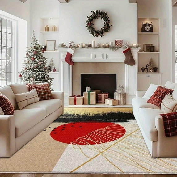4'x6' outdoor carpet for patio living room carpet large size area rug washable medium pile area rug thick area rug