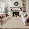 thumbnail image 1 of 6'x9' carpet for bedroom long carpet area rug for kitchen octagon area rug retro area rug, 1 of 10