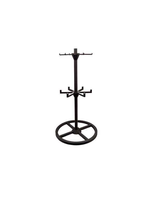 1PC Swivel Key Chain Display Stand Wider Base. 3D printing