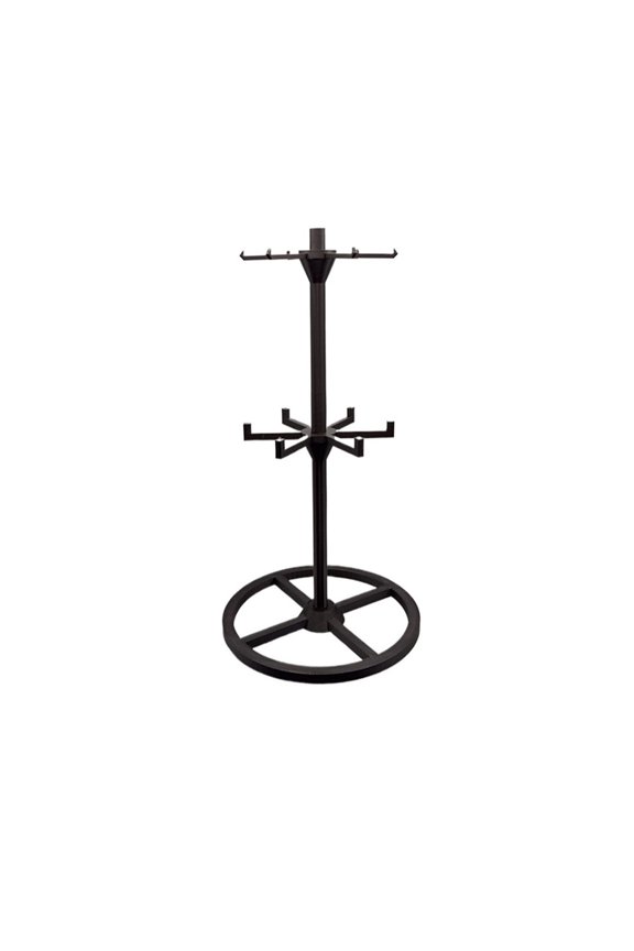 1PC Swivel Key Chain Display Stand Wider Base. 3D printing