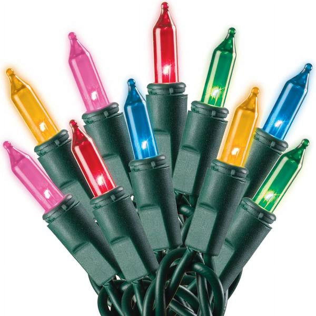 1PC Sylvania 100 Light Mini Bulb Multi-Colored Light Set - Walmart.com