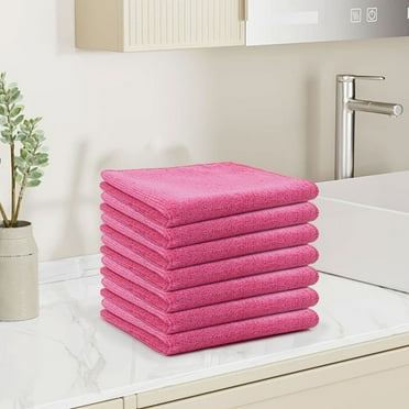 1PC Thickened Cloth Microfiber Cleaning Cloth 9.8"x9.8", Ultra Soft Absorbent Microfiber Cleaning Rags for Housekeeping Cleaning Supplies, Lint Free Reusable Cleaning Cloths for House Washable