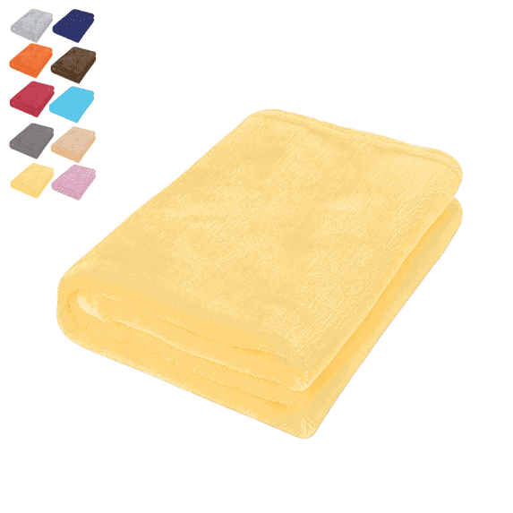 1PC Throw Blanket, Soft Warm Faux-Plush Bed Couch Cover, Lightweight Cozy Home Sofa Bed Blanket, 50x70CM