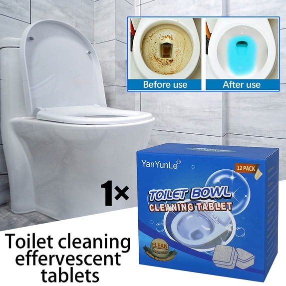 1PC Toilet Cleaner For Household Use,Descaling And Removing Urine Stains Toilet Cleaner For Removing Stains And Yellowing Tool For Deodorizing And Removin